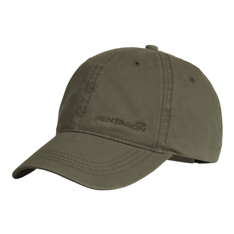 Casquette Pentagon Mike Twill en sergé de coton six panneaux à visière préformée
