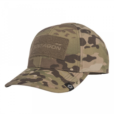 Casquette Pentagon Tactical 2.0 ripstop 215 g/m² six panneaux et écusson infrarouge