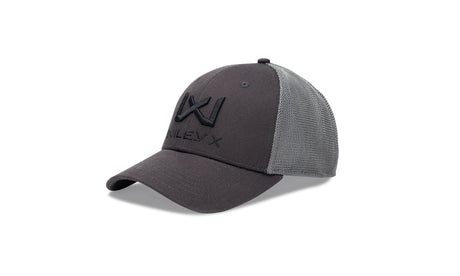 Casquette Trucker Wiley X 6 panneaux à visière pré-courbée et maille arrière aérée