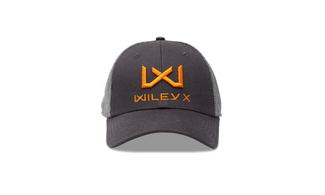 Casquette Trucker Wiley X 6 panneaux à visière pré-courbée et maille arrière aérée