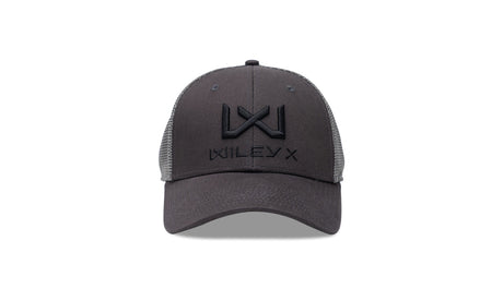 Casquette Trucker Wiley X 6 panneaux à visière pré-courbée et maille arrière aérée