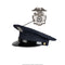 Casquette à visière de style policier américain avec insigne, stock ancien, lot de 2