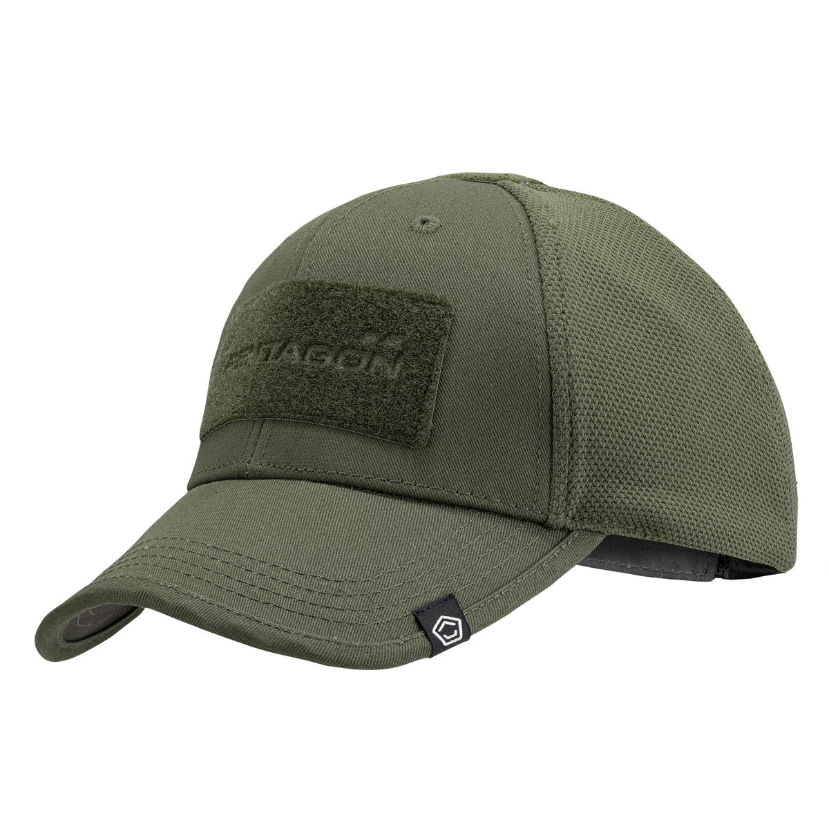 Casquette baseball Pentagon Raptor 6 panneaux à panneaux arrière en maille et emplacement auto-agrippant