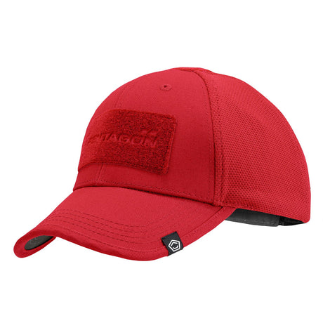 Casquette baseball Pentagon Raptor 6 panneaux à panneaux arrière en maille et emplacement auto-agrippant
