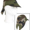 Casquette de campagne française en coton avec couvre-nuque, stock ancien, lot de 10
