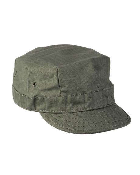 Casquette de campagne type US Mil-Tec en coton sergé chevrons pour reconstitution, lot de 5