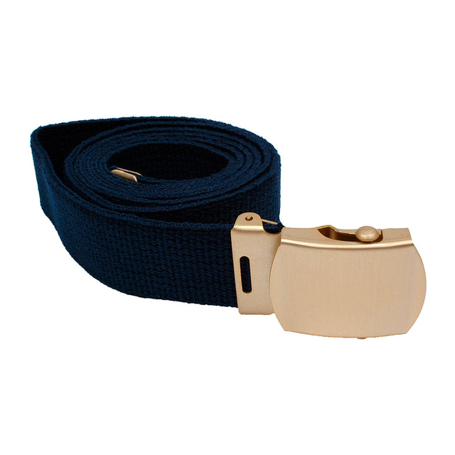 Ceinture Ares en toile tissée pour tenue de service avec boucle en deux finitions