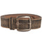 Ceinture Mil-Tec en cuir de bovin enduit polyuréthane largeur 4 cm à boucle en zinc