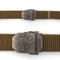 Ceinture OPEX à boucle acier gravée Parachutistes sangle 100 % nylon 3,5 x 130 cm