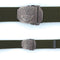 Ceinture OPEX à boucle acier gravée Troupes de Marine sangle nylon 3,5 x 130 cm