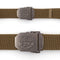 Ceinture OPEX à boucle acier gravée Troupes de Marine sangle nylon 3,5 x 130 cm