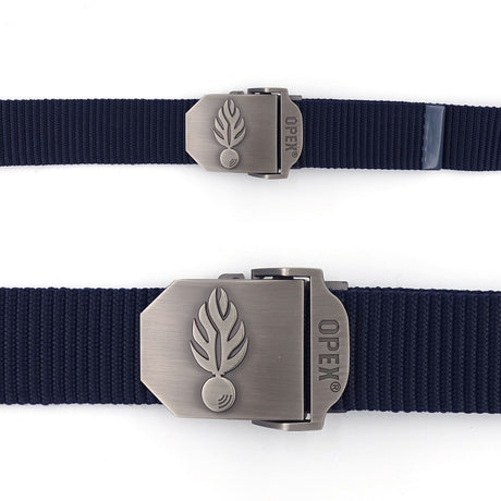 Ceinture Patrol Equipement sangle nylon 130 cm à boucle acier gravée Gendarmerie