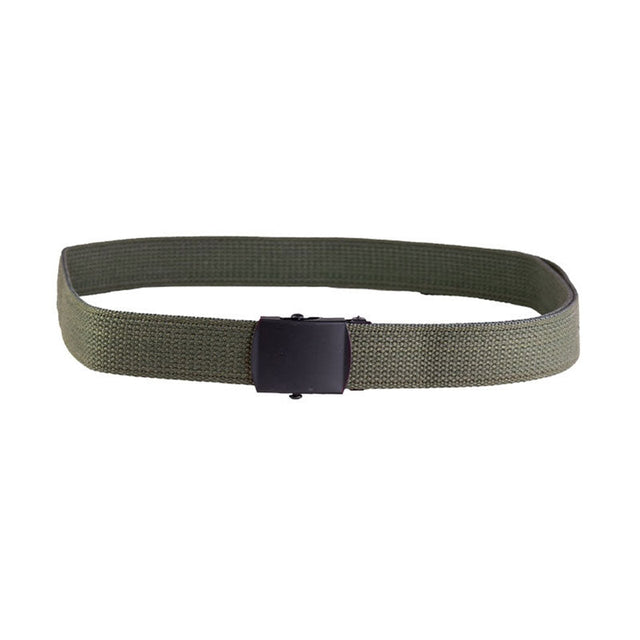 Ceinture US TOILE Rothco - Vert olive - Welkit.com