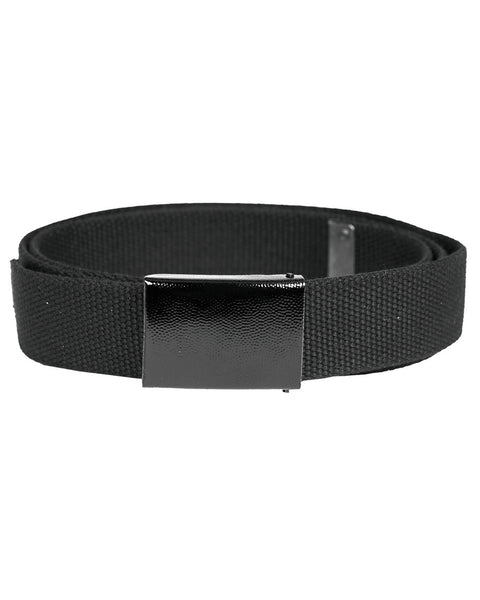 Ceinture de pantalon Mil-Tec type Bundeswehr en polyester 3 cm boucle métallique