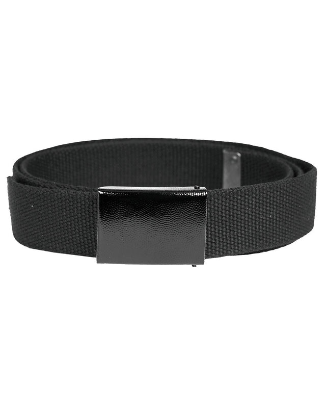 Ceinture de pantalon Mil-Tec type Bundeswehr en polyester 3 cm boucle métallique
