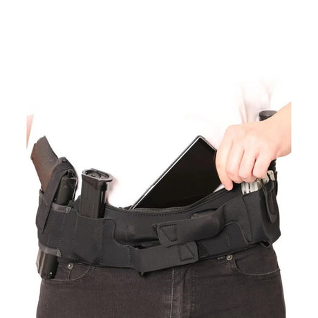 Ceinture holster discrète GK Pro NEO Belt extra-plate multi-tailles porte-accessoires intégrés