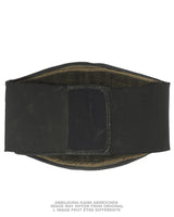 Ceinture lombaire de motocycliste de la Bundeswehr en nylon, occasion, lot de 5