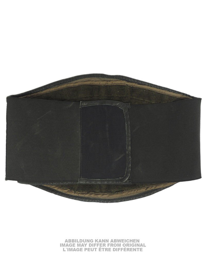 Ceinture lombaire de motocycliste de la Bundeswehr en nylon, occasion, lot de 5