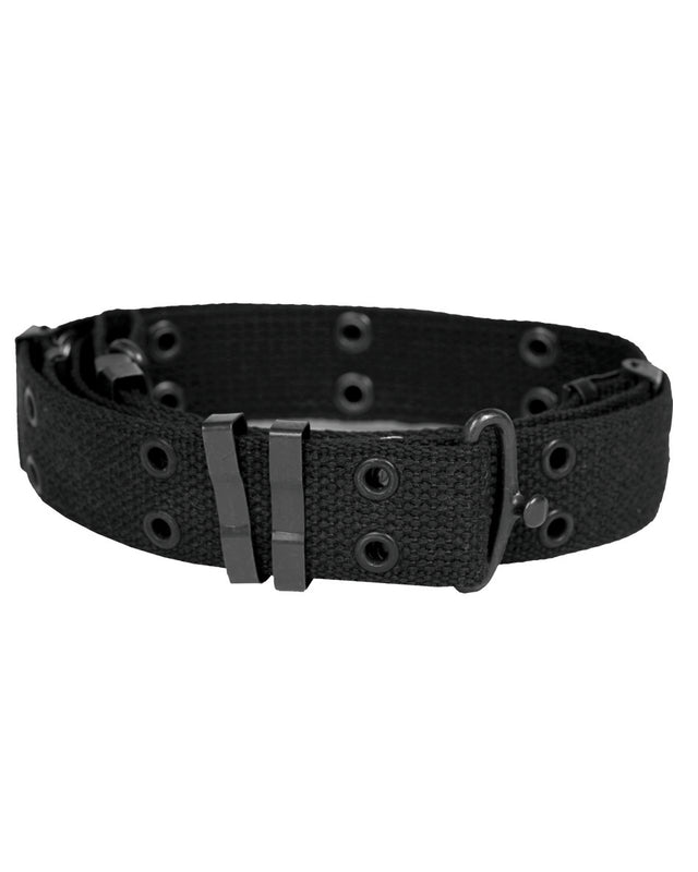 Ceinture type BDU Mil-Tec à œillets en coton 80 % largeur 3 cm longueur 122 cm
