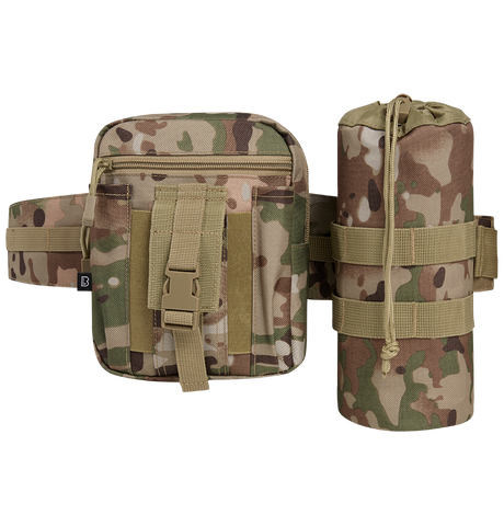 Ceinturon Brandit Allround 4 cm MOLLE avec pochette et porte-gourde amovibles
