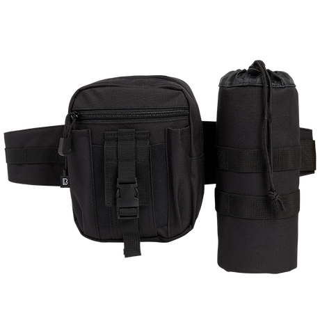 Ceinturon Brandit Allround 4 cm MOLLE avec pochette et porte-gourde amovibles