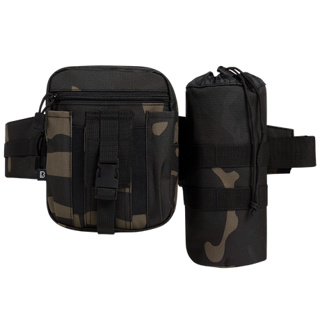 Ceinturon Brandit Allround 4 cm MOLLE avec pochette et porte-gourde amovibles