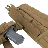 Ceinturon de combat Condor Battle Belt Gen II galbé deux rangées MOLLE anneaux en D