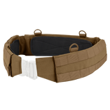 Ceinturon de combat Condor Slim Battle Belt deux rangées MOLLE tampons anti-glisse
