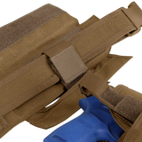 Ceinturon de combat Condor Slim Battle Belt deux rangées MOLLE tampons anti-glisse