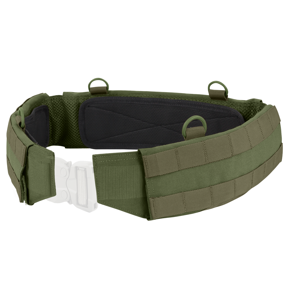 Ceinturon de combat Condor Slim Battle Belt deux rangées MOLLE tampons anti-glisse