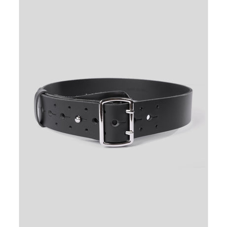 Ceinturon de service GK Professional cuir 45 mm boucle double ardillon et bouton à gorge