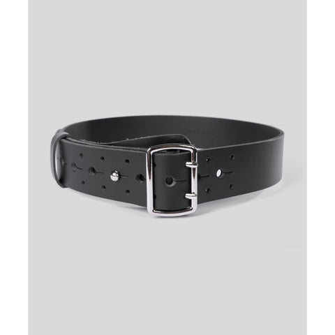 Ceinturon de service GK Professional cuir 45 mm boucle double ardillon et bouton à gorge