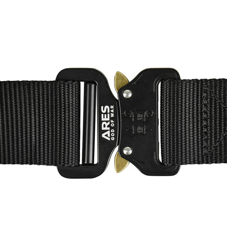 Ceinturon tactique Ares Duty Fast à boucle métallique double verrouillage, 38 ou 45 mm