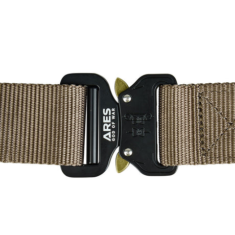 Ceinturon tactique Ares Duty Fast à boucle métallique double verrouillage, 38 ou 45 mm