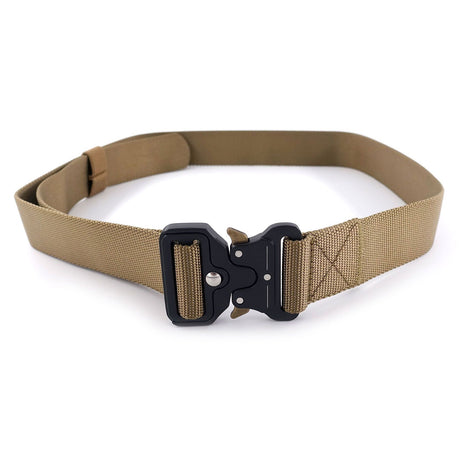 Ceinturon tactique Yucon nylon 3,8 cm boucle acier à dégagement rapide