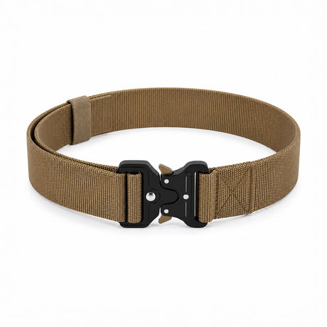 Ceinturon tactique Yucon nylon 3,8 cm boucle acier à dégagement rapide