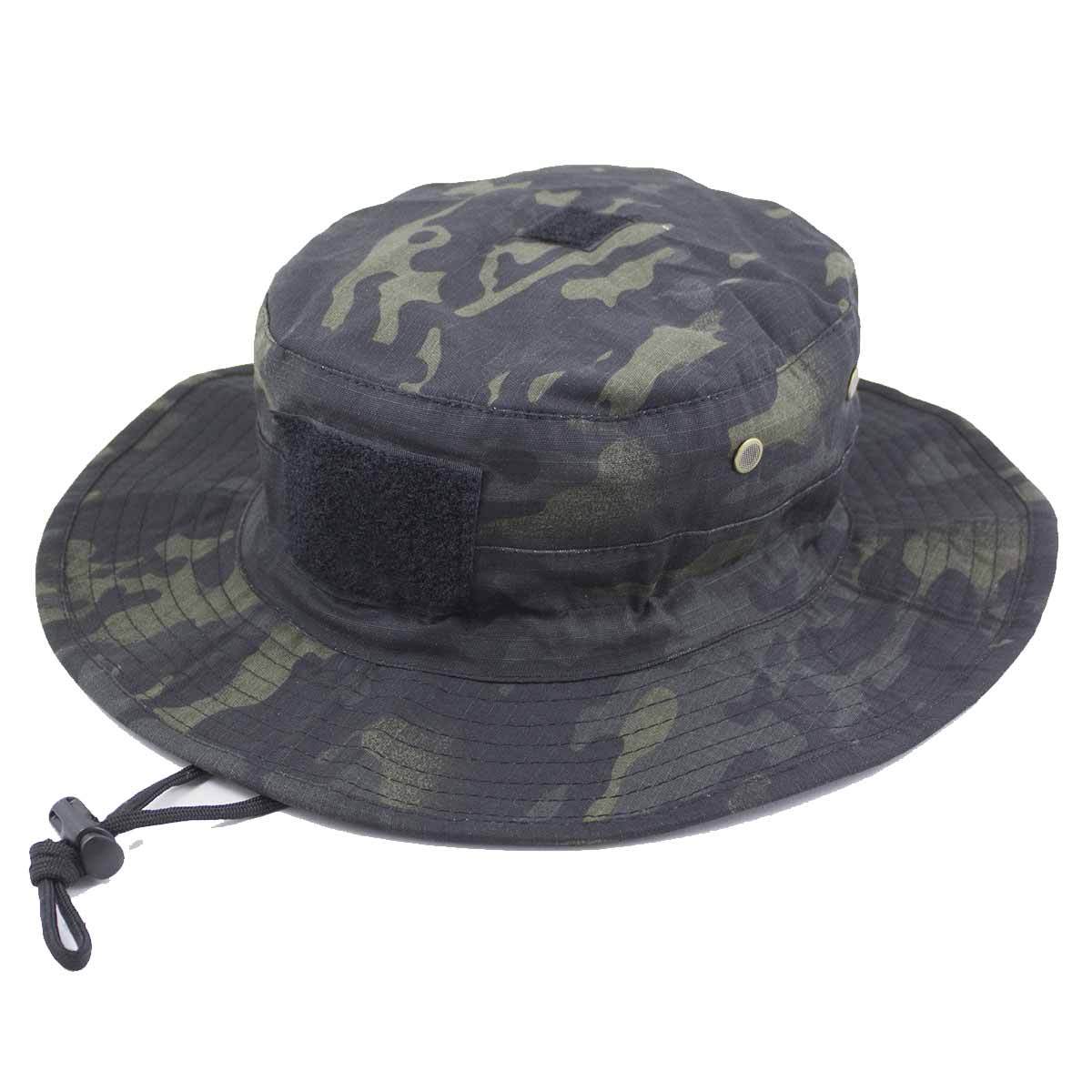 Chapeau de brousse ADJUSTABLE Bulldog Tactical - MTC noir - Welkit.com