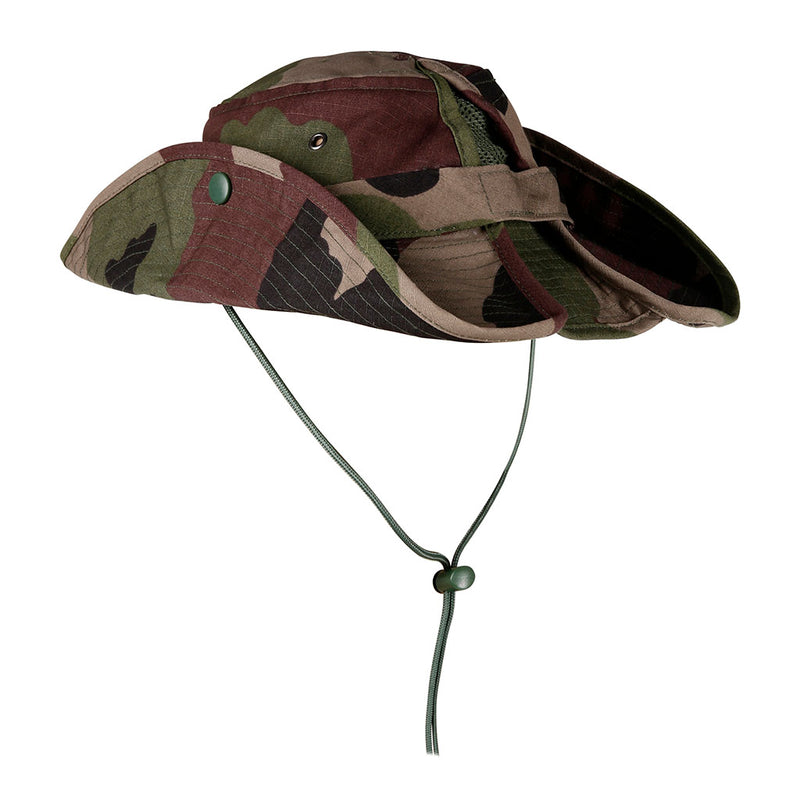 Chapeau de brousse Ares à bords rigides relevables traitements Téflon UV et anti-moustique