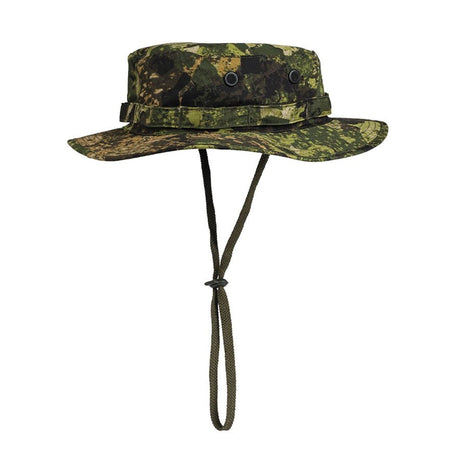 Chapeau de brousse Mil-Tec US GI Jungle CIV-TEC en coton ripstop avec aérations latérales et jugulaire réglable