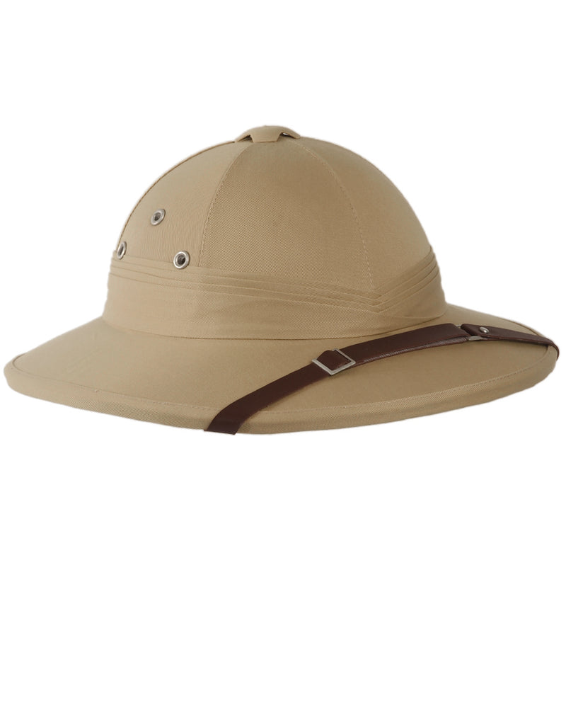 Chapeau de brousse Mil-Tec type français en moelle végétale et toile polycoton