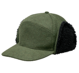 Chapeau d'hiver Brandit Lumberjack doublé fausse fourrure visière 7,5 cm à rabats