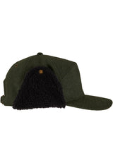 Chapeau d'hiver Brandit Lumberjack doublé fausse fourrure visière 7,5 cm à rabats
