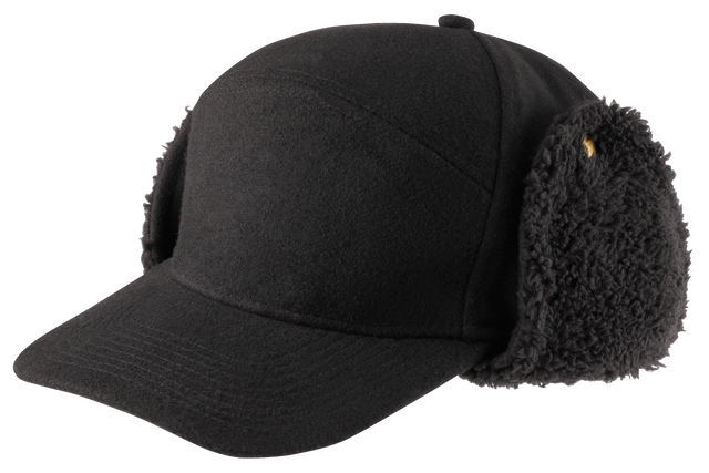 Chapeau d'hiver Brandit Lumberjack doublé fausse fourrure visière 7,5 cm à rabats