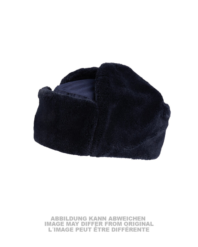 Chapka d'hiver de la marine est-allemande, déstockage militaire d'occasion, lot de 10