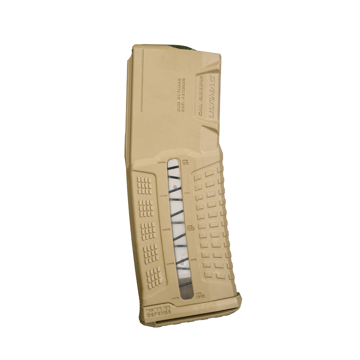 Chargeur AR15 30 coups FAB Defense Ultimag 30R en polymère pour 5.56x45 NATO