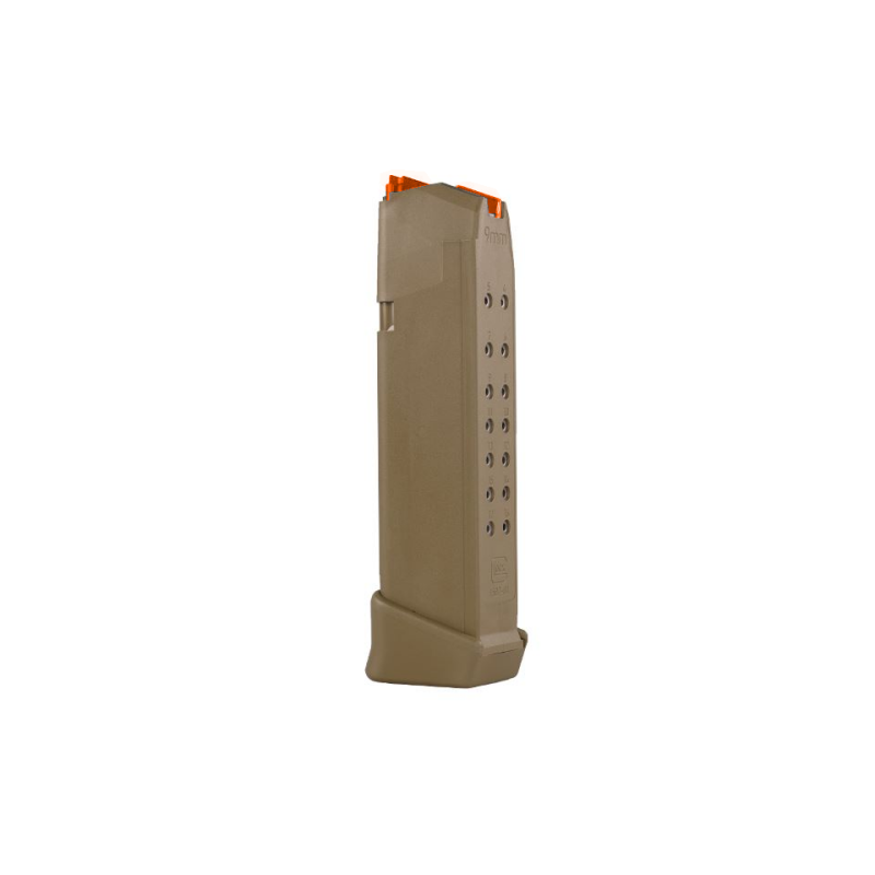 Chargeur Glock PSA Gen.5 avec suiveur orange