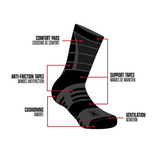 Chaussettes chaudes A10 Equipment Impact 9 Winter en laine mérinos