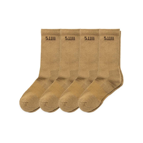 Chaussettes Duty Ready Crew 5.11 Tactical basiques lot de 4 soutien voûte plantaire