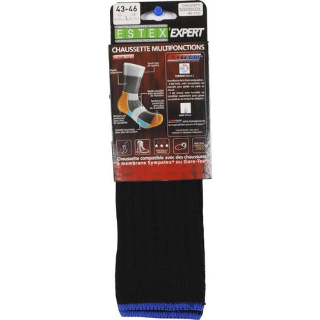 Chaussettes INTERVENTION Estex - Noir - Welkit.com