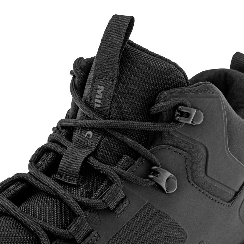 Chaussures Mil-Tec Assault Mid tige polyester-polyuréthane semelle Gummi-Phylon mesh respirant Speed Lace